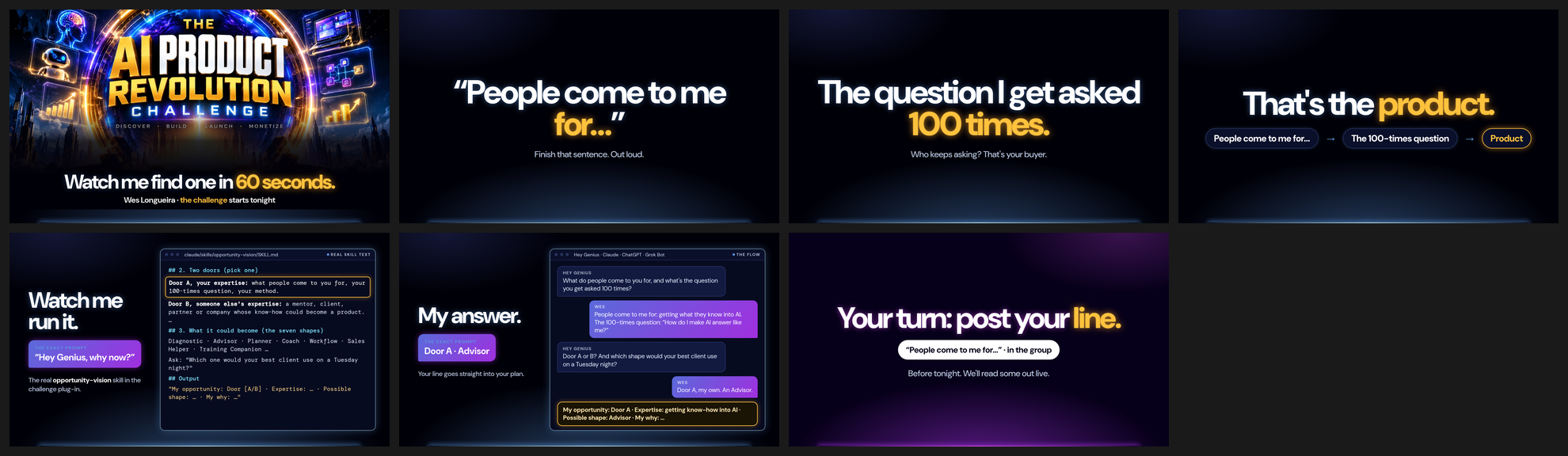 All slides of Watch me find one in 60 seconds